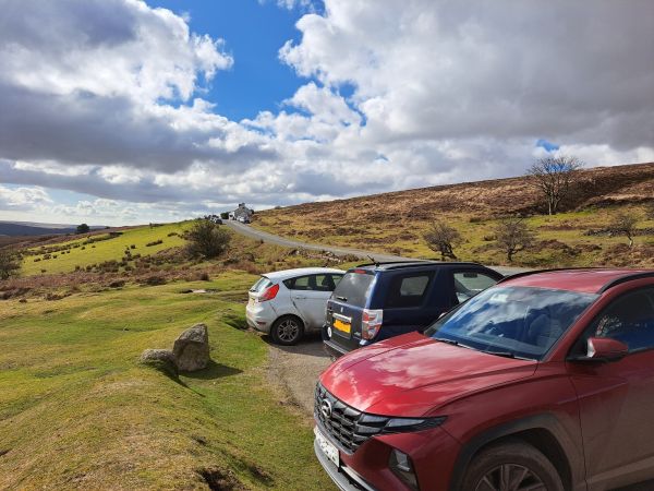 Car park close to Warren House Inn